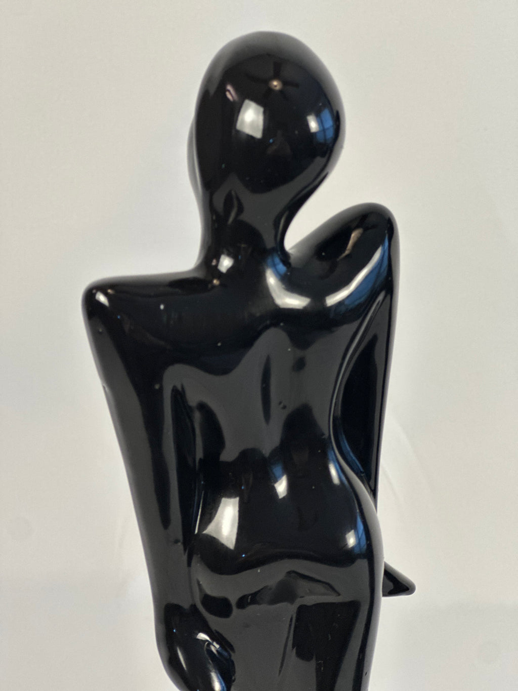 Art Deco Ceramic Figurine -Set of two Vintage Collectible Sculpture Pair