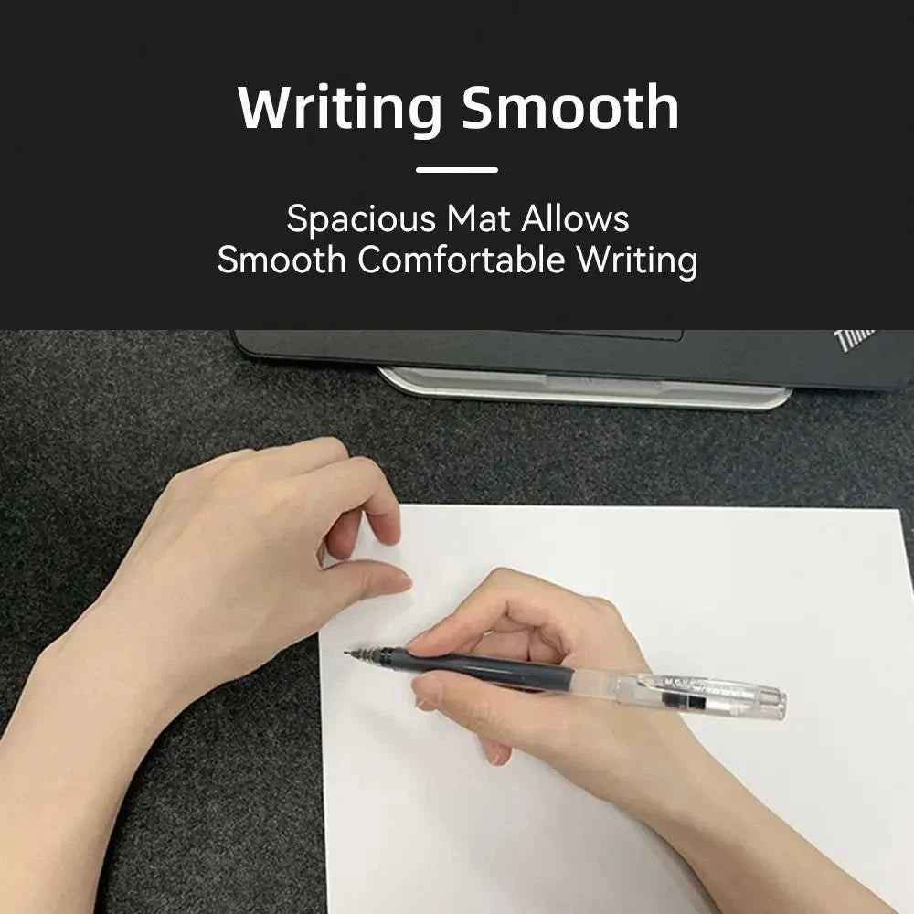 Wool Felt Desk Mat - Non-Slip Large Mouse Pad & Desk Protector